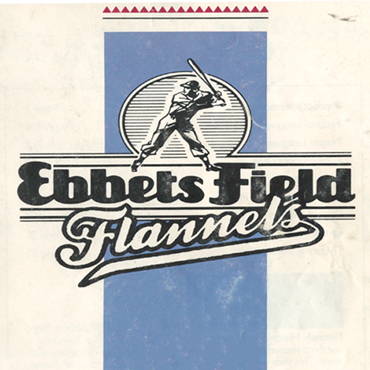 Ebbets Field Flannels Eau Claire Bears 1952 Home Jersey