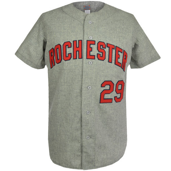 Youth Champion Black Rochester Red Wings Jersey T-Shirt Size: Large