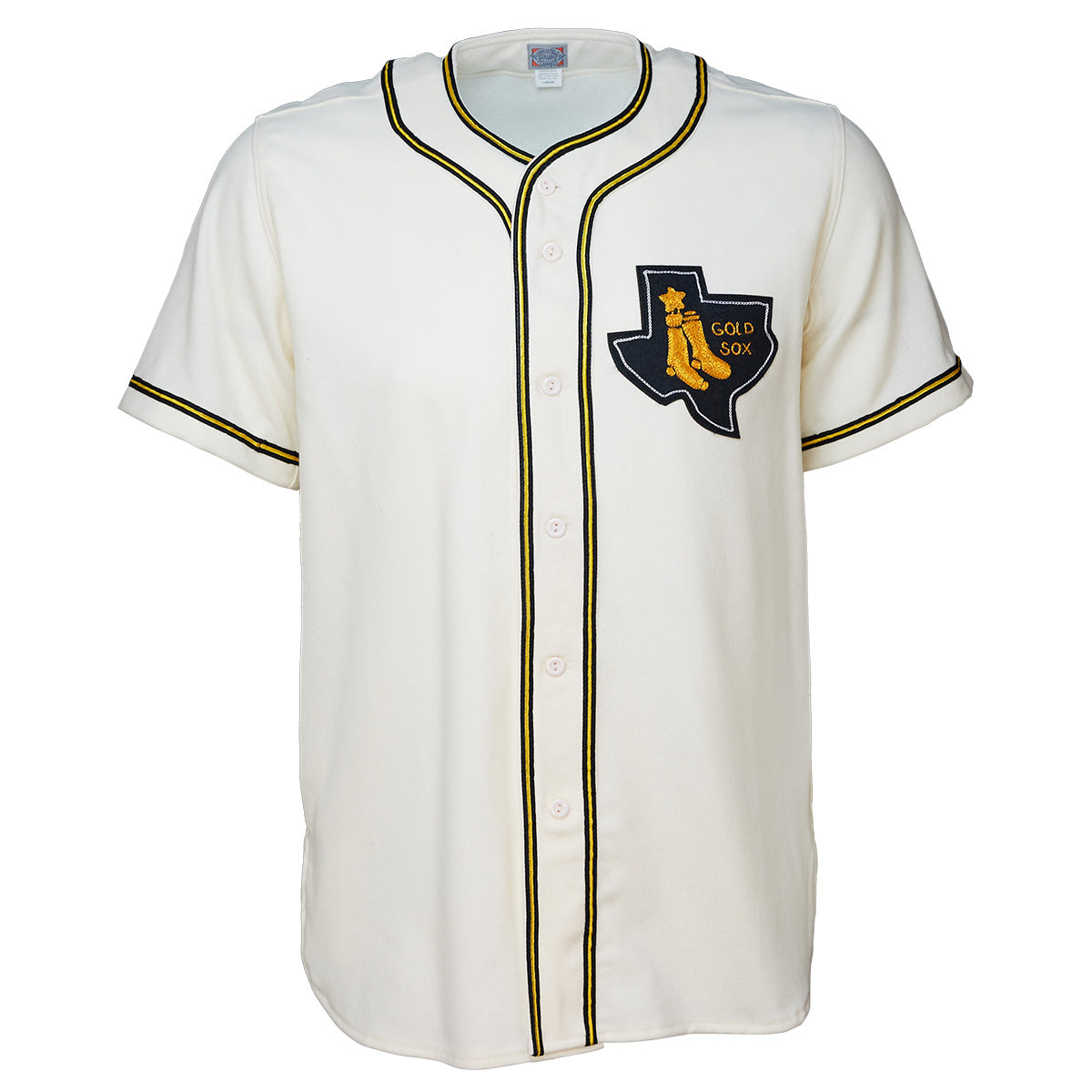 Jackie Robinson Los Angeles Dodgers White Gold & Black Gold Jersey - A