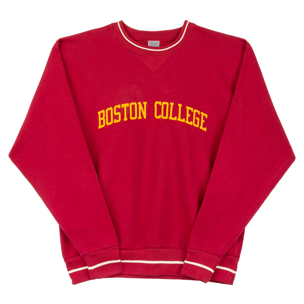 Vintage Boston College University Black Sweater Medium Sweatshirt