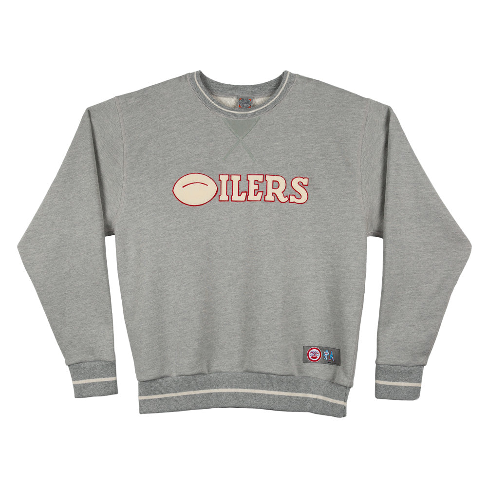 Houston Oilers NFL 3/4 Sleeve Shirt - Gray - 2XL