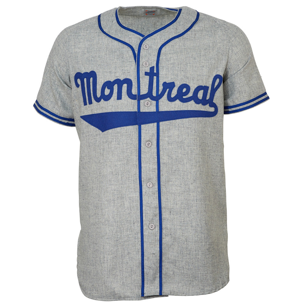 Montreal Royals Ebbets Field Flannels Jackie Robinson Wool Jersey XL