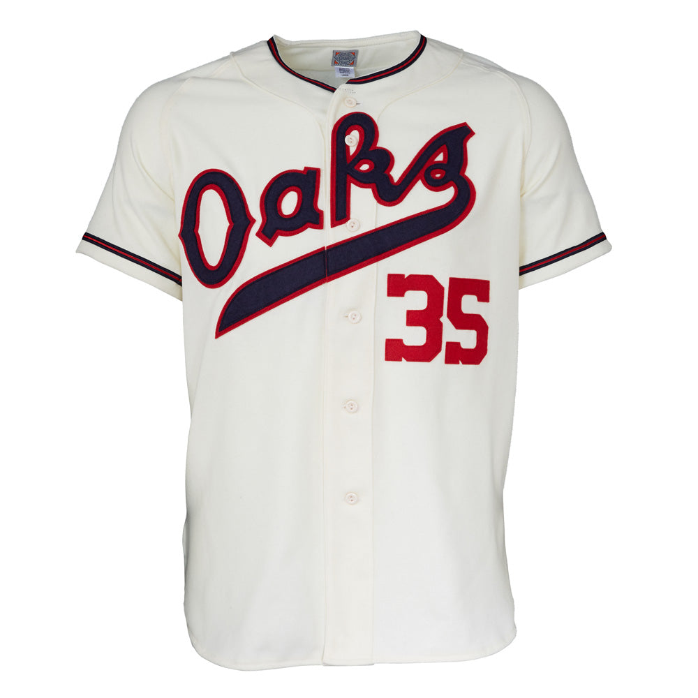 Oakland Oaks 1946 Home Jersey – Ebbets Field Flannels
