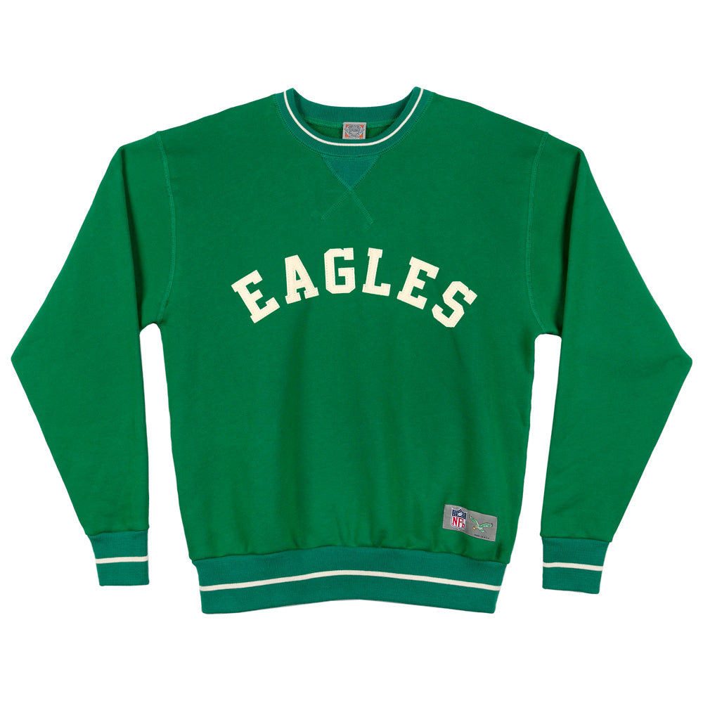 Ebbets Field Flannels Philadelphia Eagles Vintage Crewneck Sweatshirt