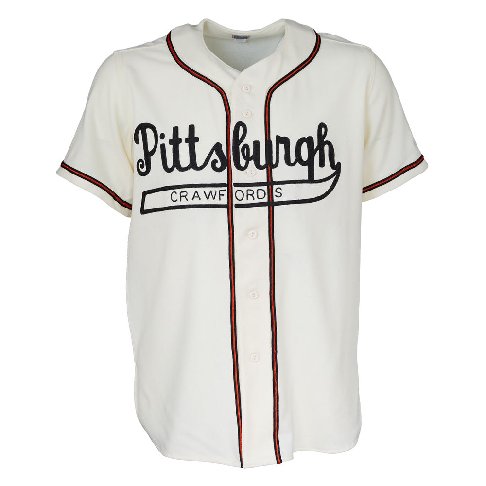 Pittsburgh Crawfords #17 Ebbets Field Flannels Baseball Jersey
