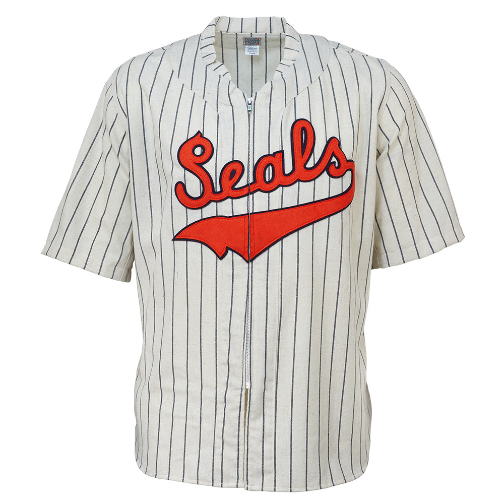 Welcome to The Bay Vol. 40 - Ebbets Field Flannels 1946 San Francisco Sea  Lions Flannel Jersey! 