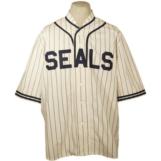 Ebbets Field Flannels San Francisco Seals 1934 Home Jersey