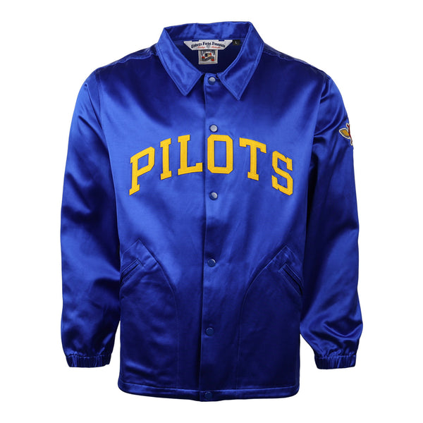 Satin Blue Authentic Seattle Pilots 1969 Jacket - Jackets Masters