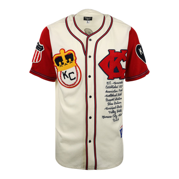 Kansas City Royals Button-Up Baseball Jersey - Royal