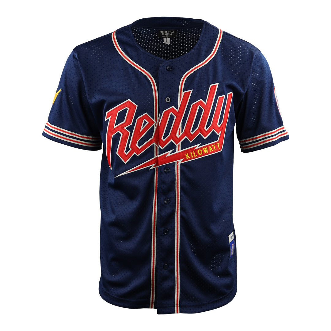 Reddy Kilowatt EFF DNA Replica Button-Up Mesh Jersey – Ebbets Field ...