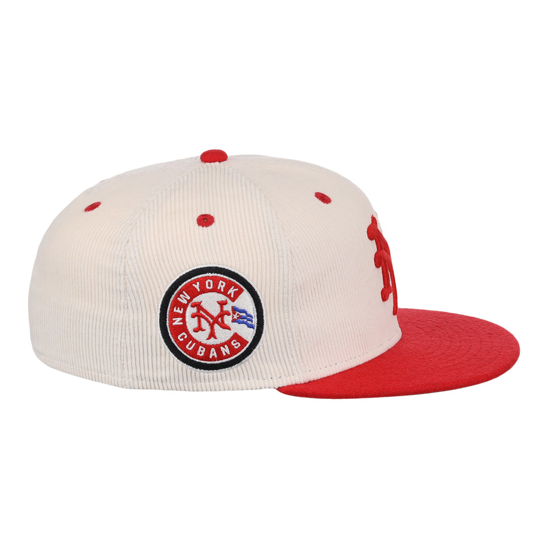 New York Cubans NLB Ground Rule Double Fitted Ballcap