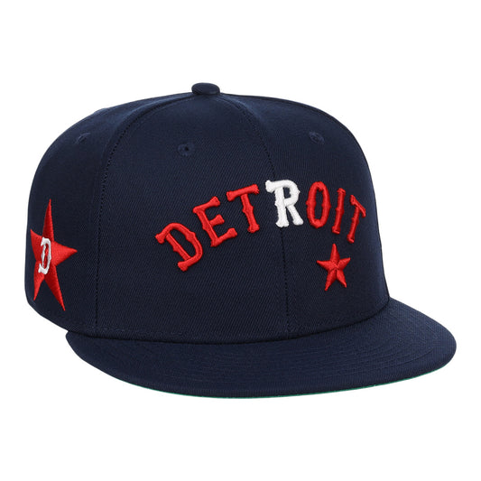 Detroit Stars NLB Team Color Fitted Ballcap