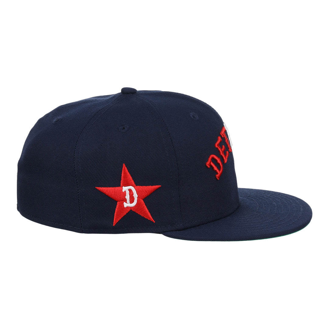 Detroit Stars NLB Team Color Fitted Ballcap