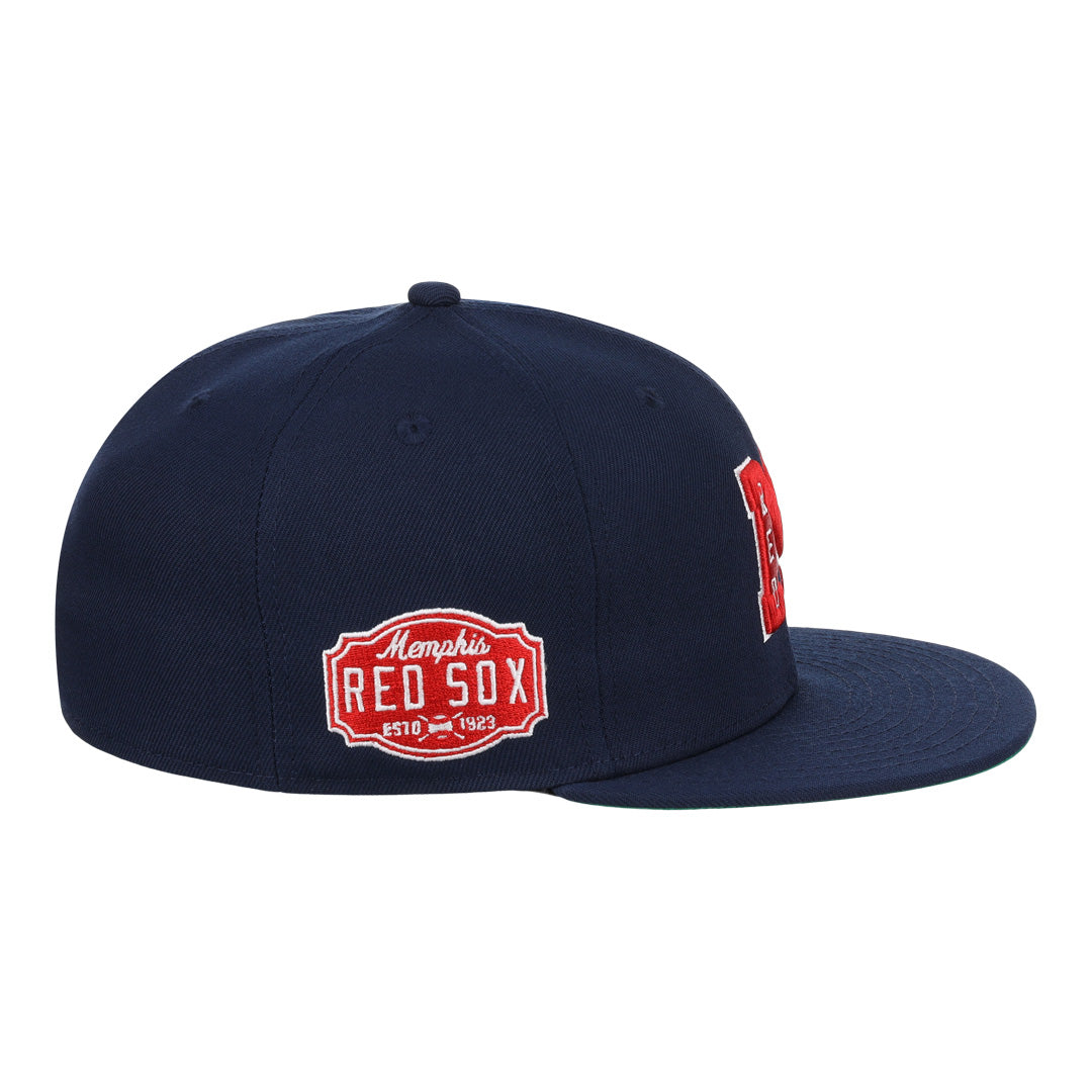 Memphis Red Sox NLB Team Color Fitted Ballcap