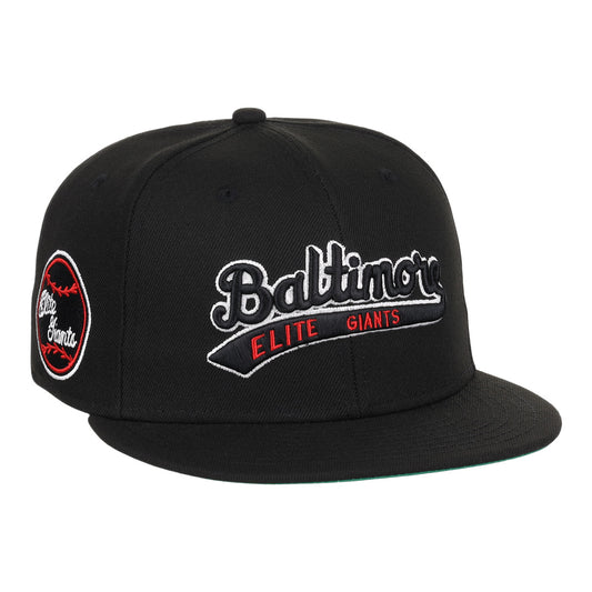 Baltimore Elite Giants NLB Team Color Fitted Ballcap