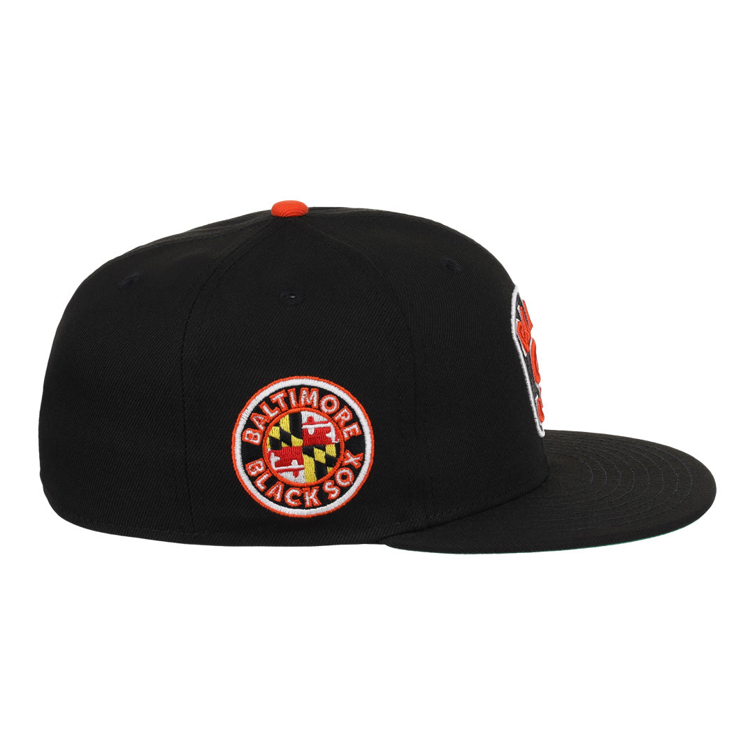 Baltimore Black Sox NLB Team Color Fitted Ballcap