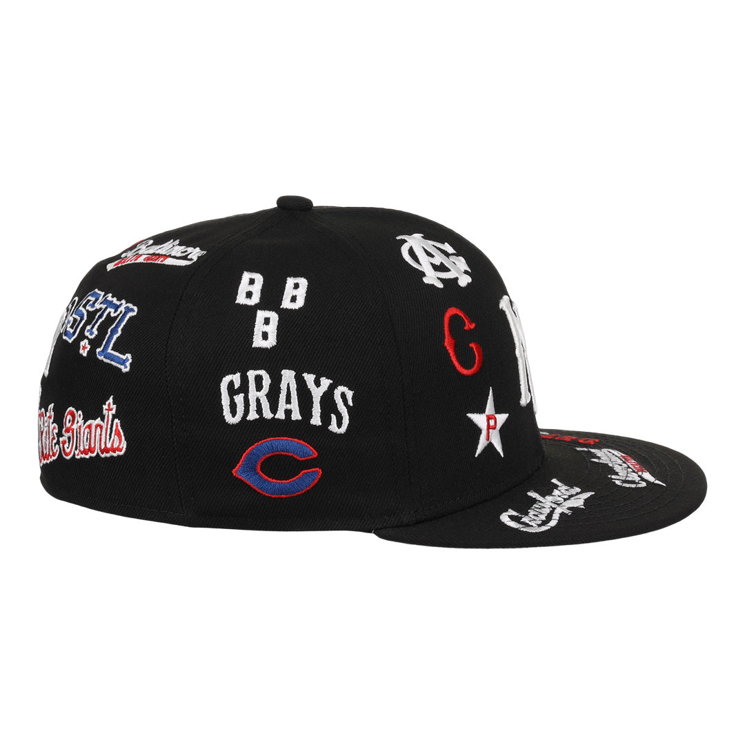 Negro League Baseball NLB Team Color Fitted Ballcap