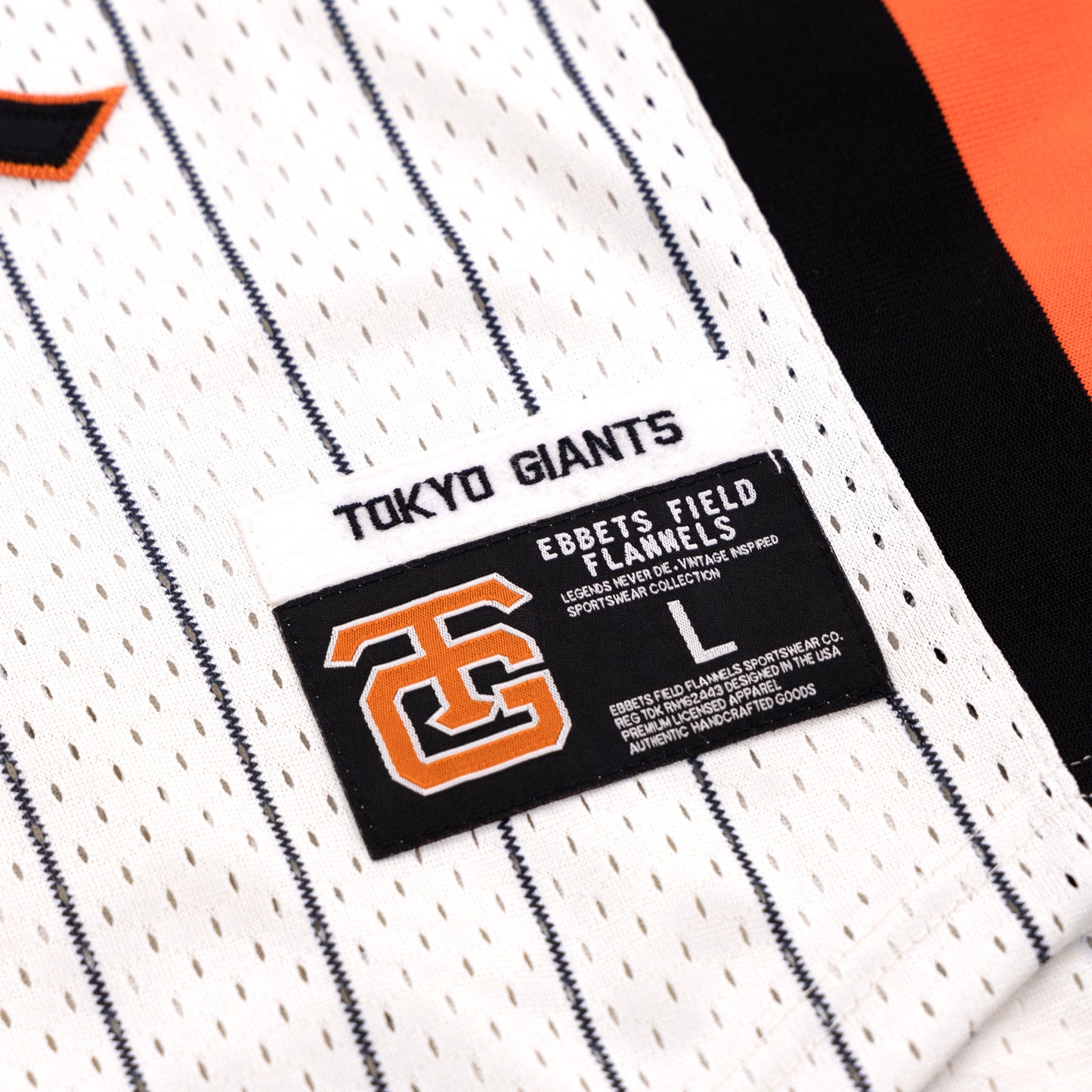 Tokyo Giants EFF Pinstripe Button Down Jersey