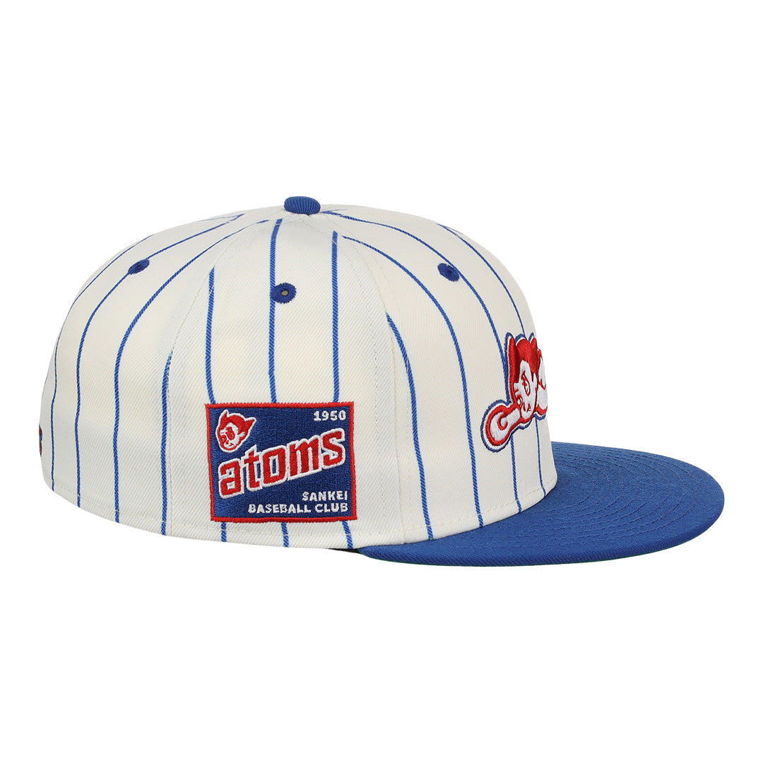 Sankei Atoms EFF Pinstripe Fitted Ballcap