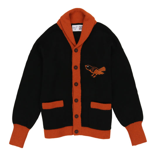 Baltimore Orioles 1964 Shawl Collar Sweater