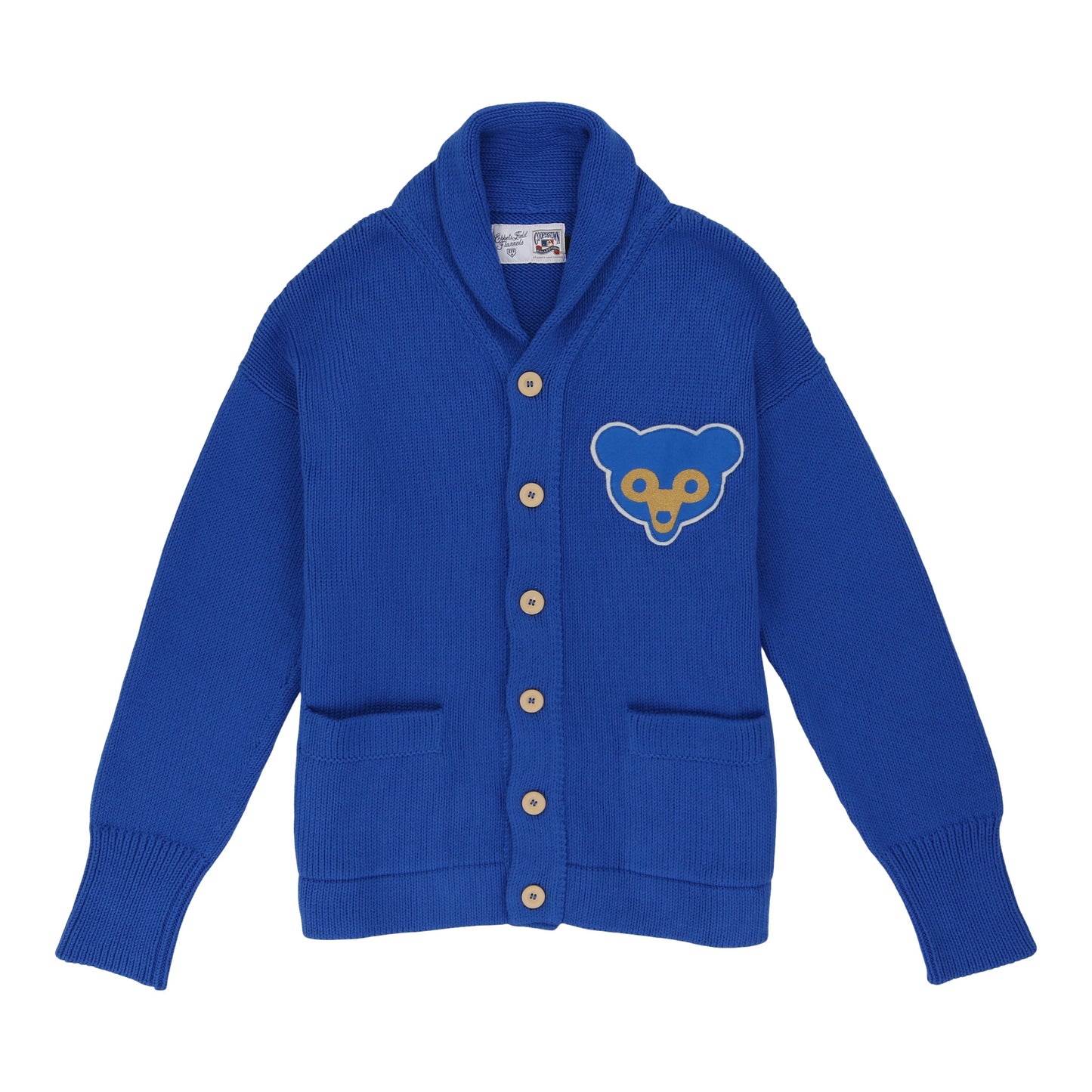 Chicago Cubs 1962 Shawl Collar Sweater