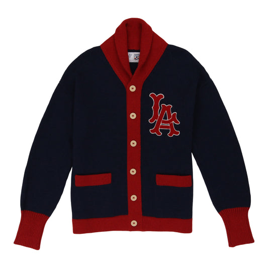 LA Angels 1961 Shawl Collar Sweater