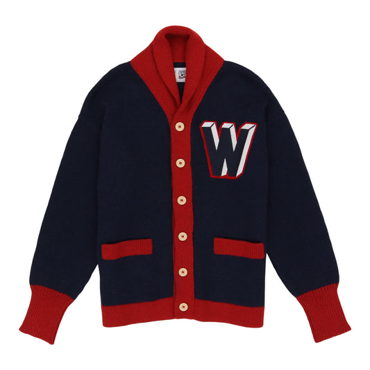 Washington Senators 1963 Shawl Collar Sweater