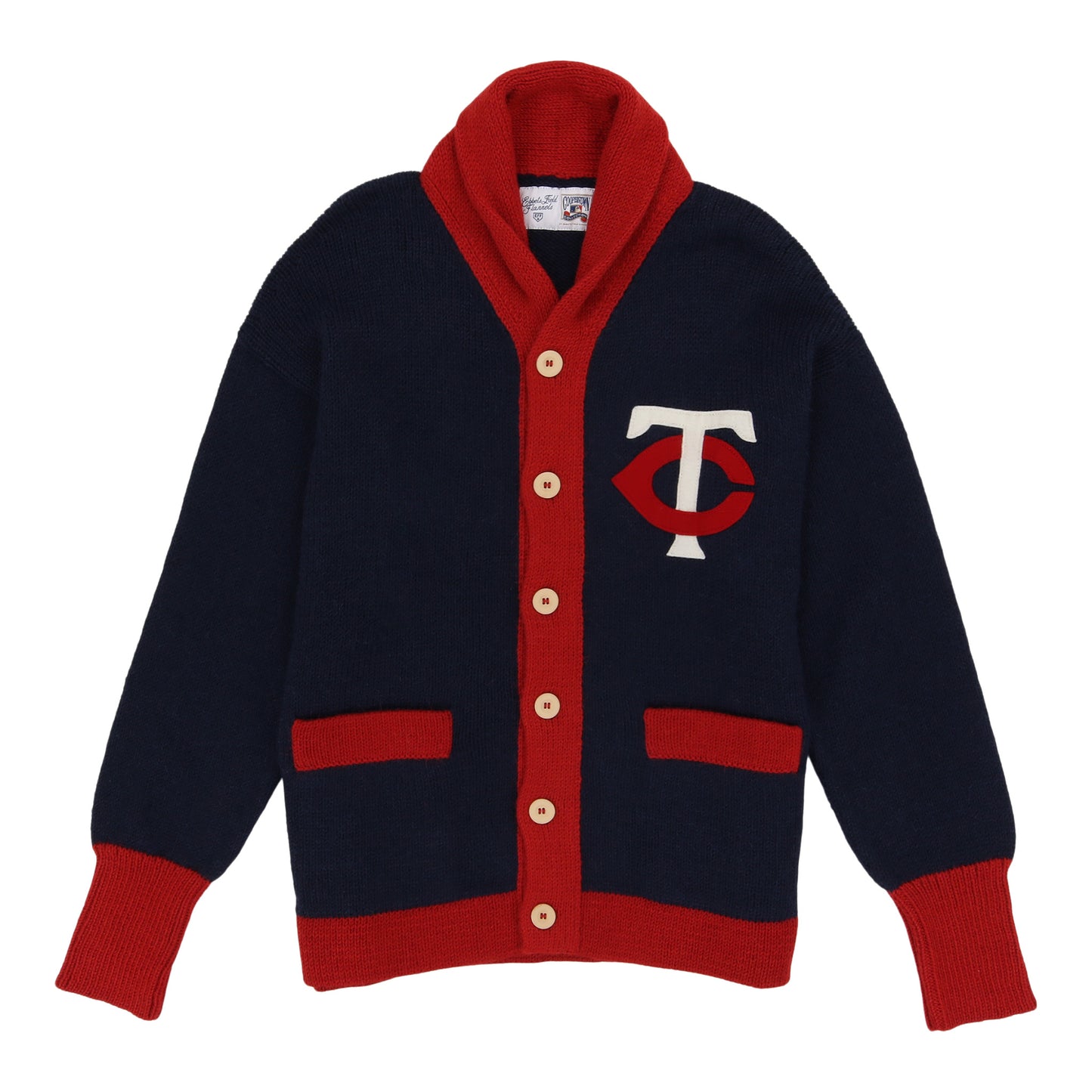 Minnesota Twins 1961 Shawl Collar Sweater