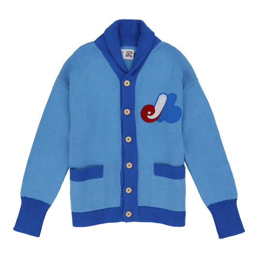 Montreal Expos 1969 Shawl Collar Sweater