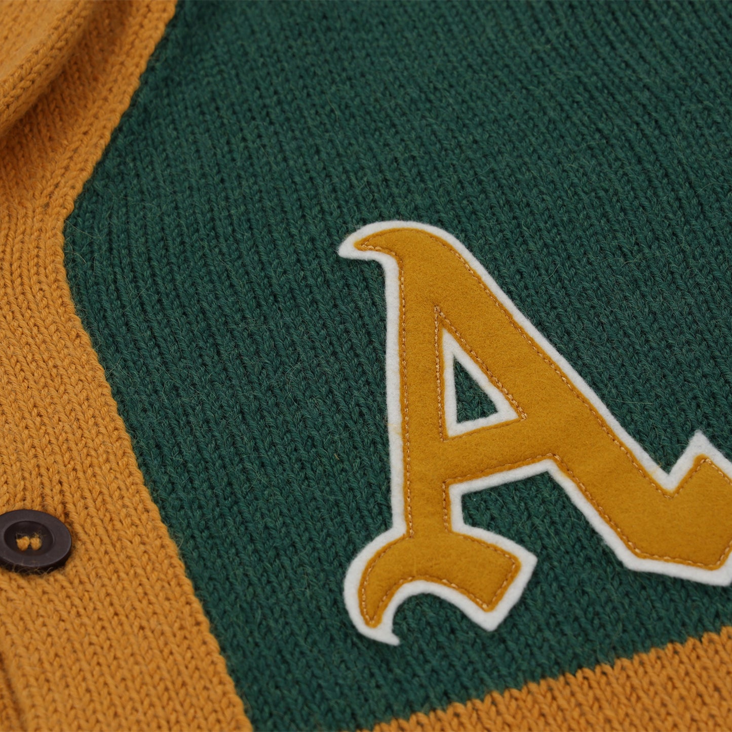 Oakland Athletics 1969 Shawl Collar Sweater