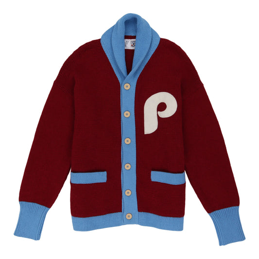 Philadelphia Phillies 1979 Shawl Collar Sweater