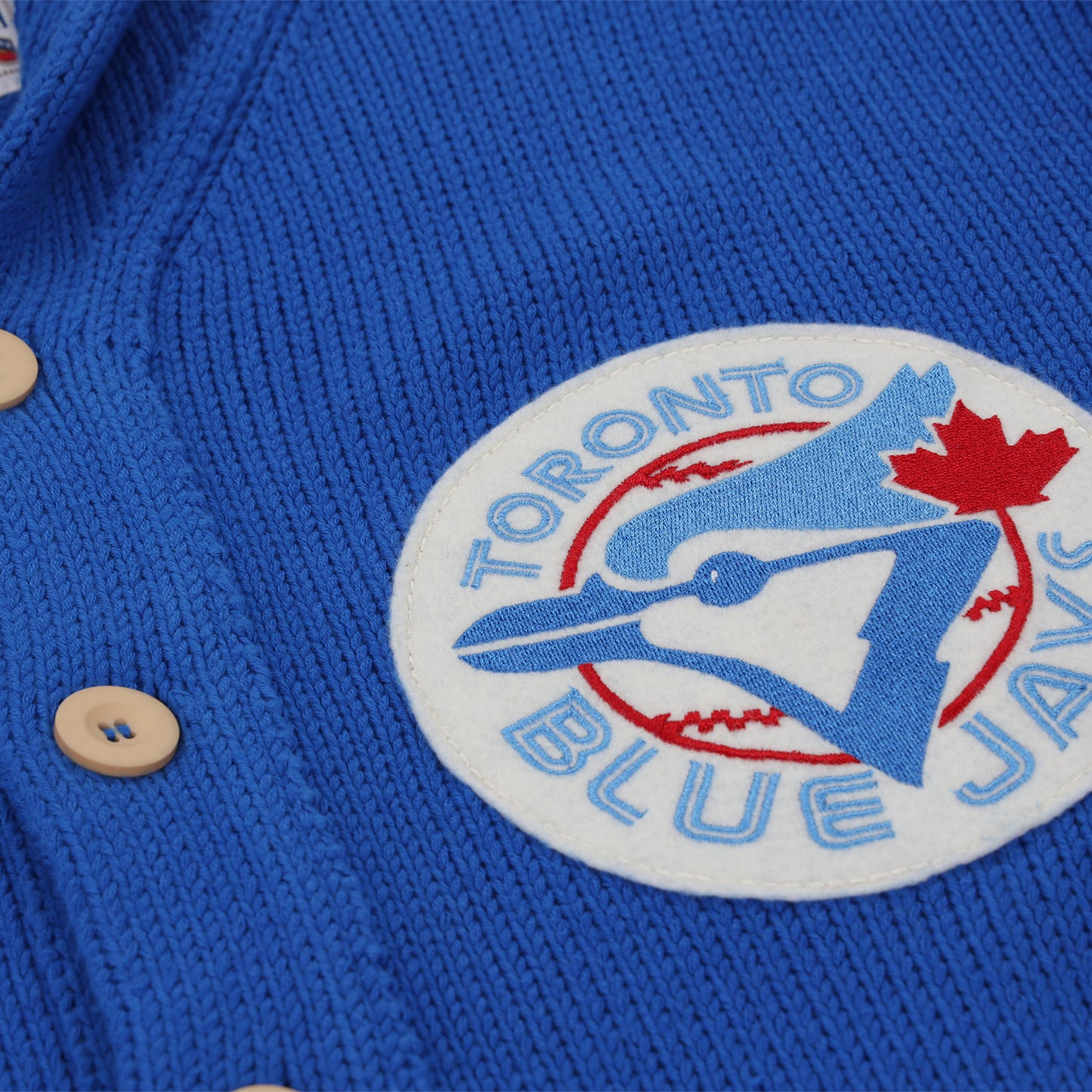 Toronto Blue Jays 1977 Shawl Collar Sweater