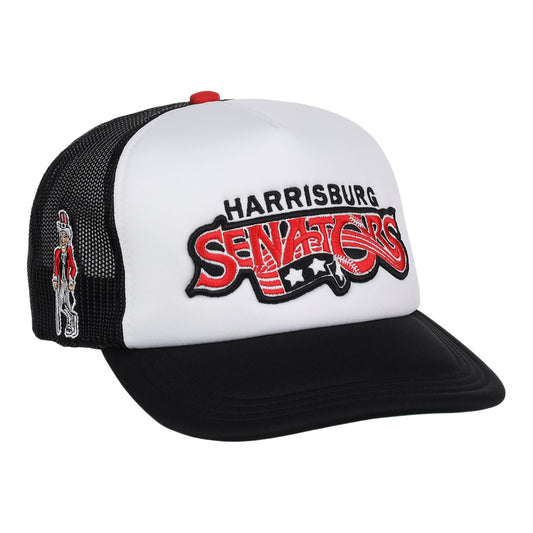 Harrisburg Senators EFF MiLB Vintage Foam Trucker