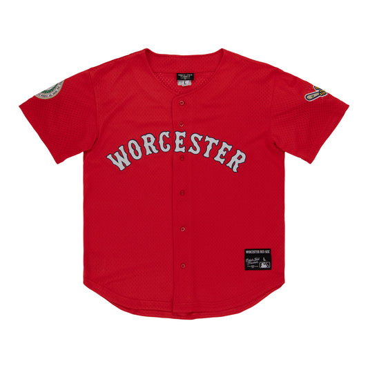 Worcester Red Sox EFF MiLB Button Down Jersey