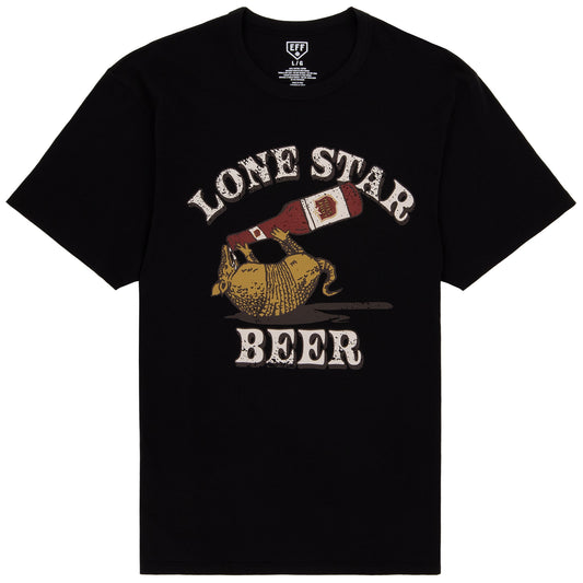Lone Star EFF Vintage Beer T-Shirt - Black