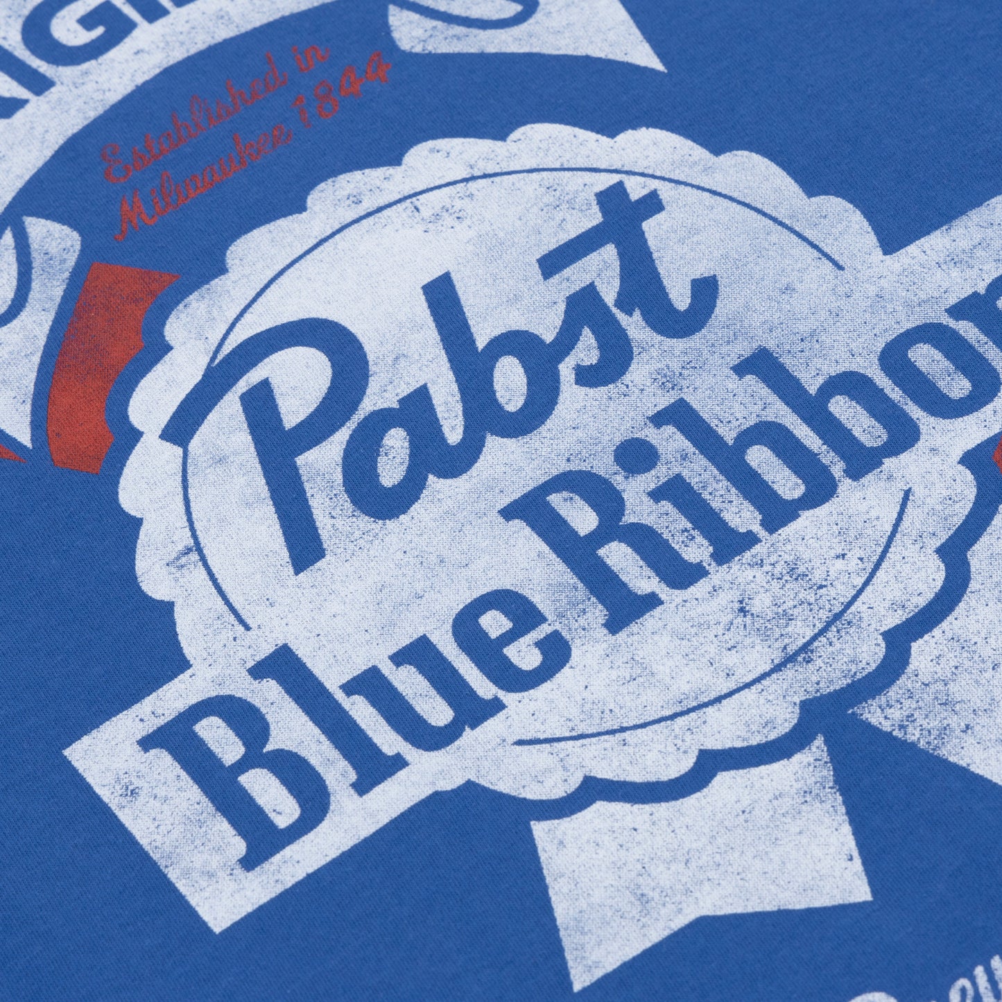 PBR EFF Vintage Beer T-Shirt - Royal Blue