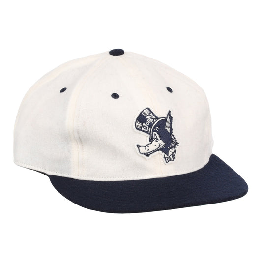 University of Nevada Wolf Pack Mascot Collegiate Wool Ballcap - White