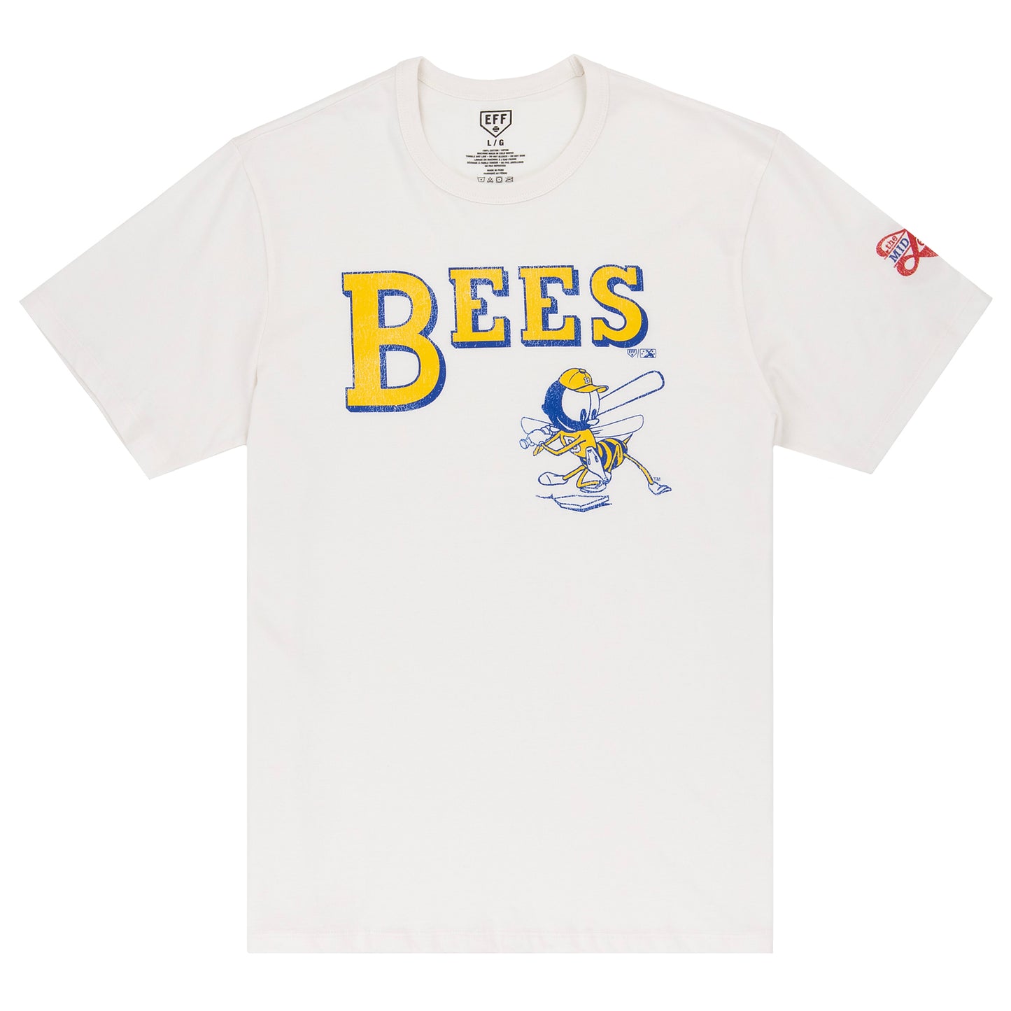 Burlington Bees EFF MiLB Vintage T-Shirt