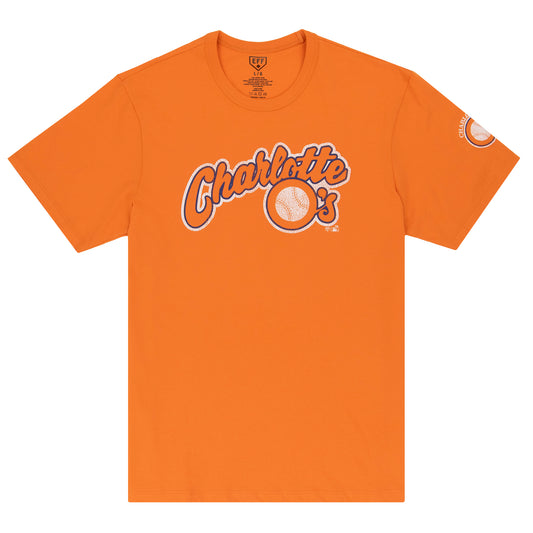 Charlotte Orioles EFF MiLB Vintage T-Shirt