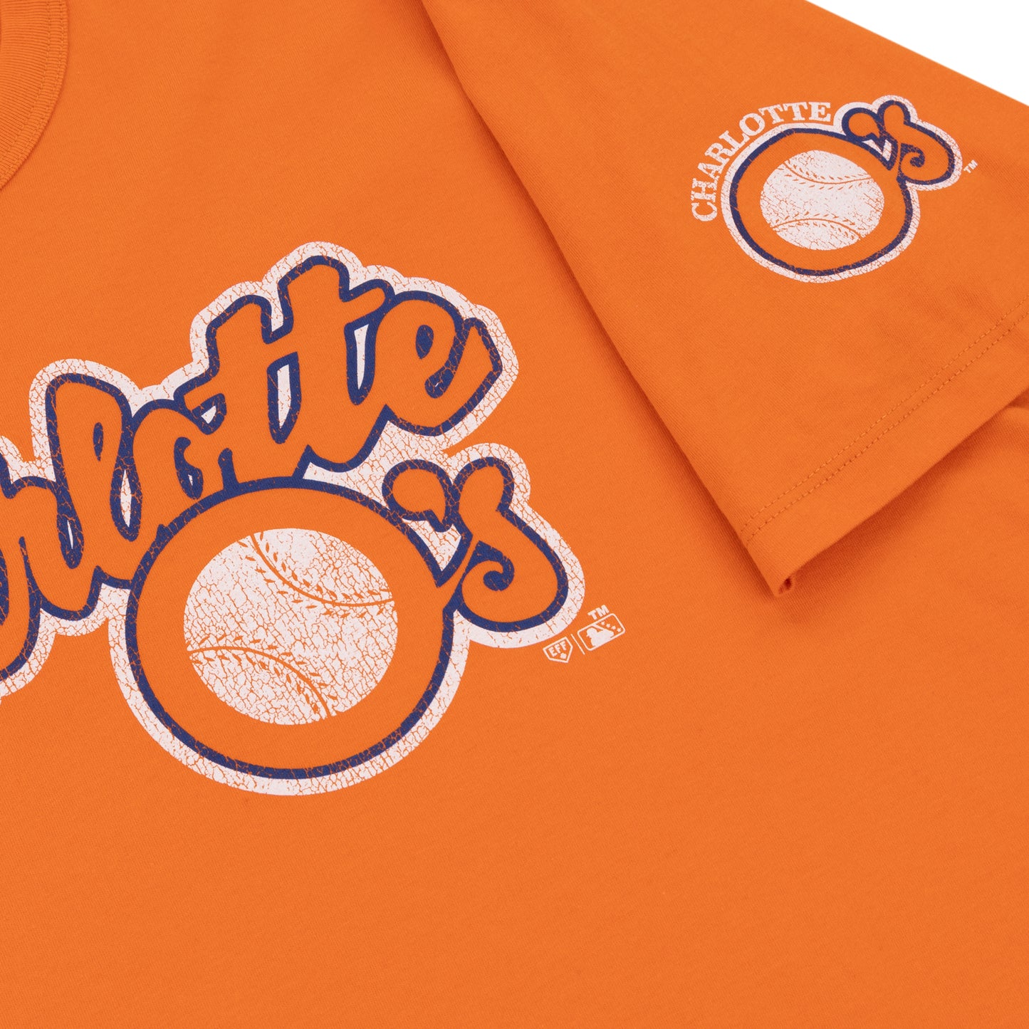 Charlotte Orioles EFF MiLB Vintage T-Shirt