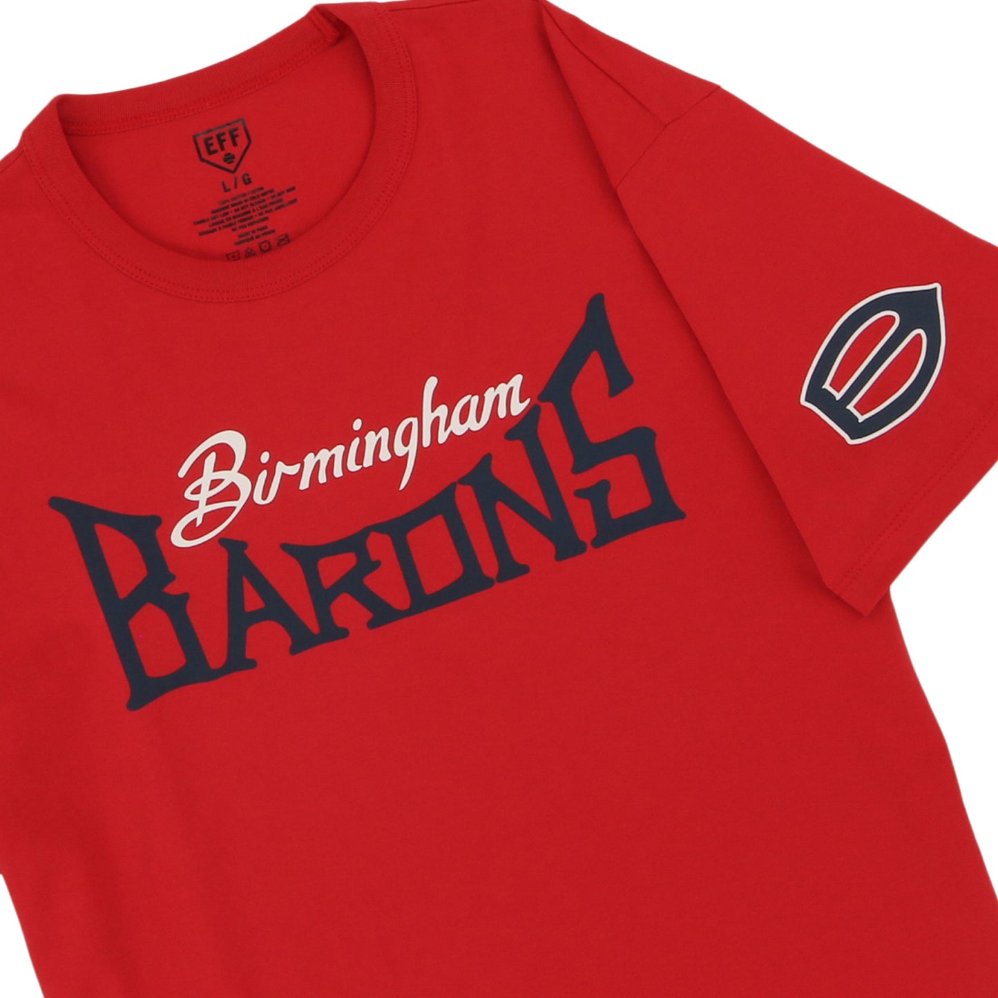 Birmingham Barons EFF MiLB Letterhead T-Shirt