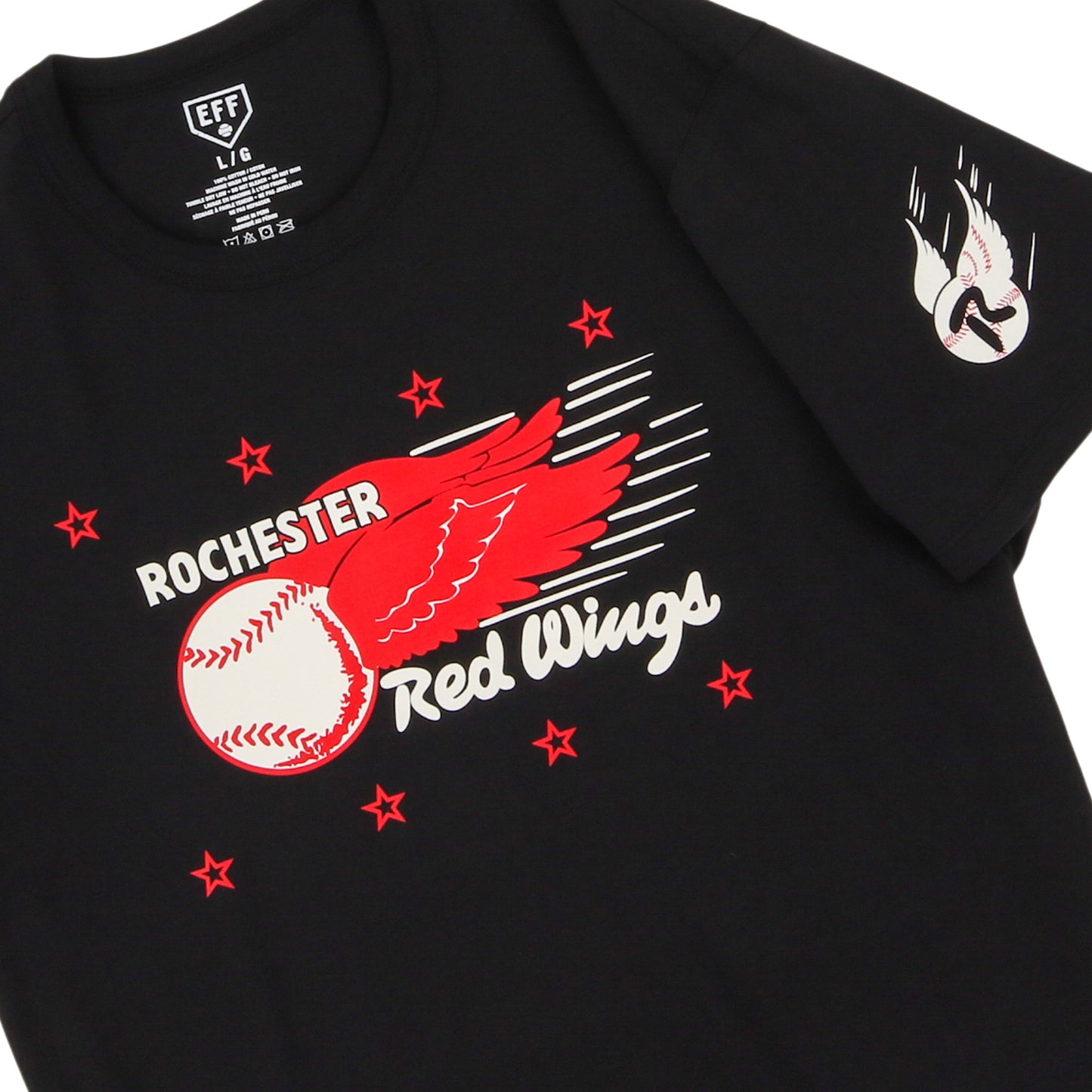 Rochester Red Wings EFF MiLB Letterhead T-Shirt