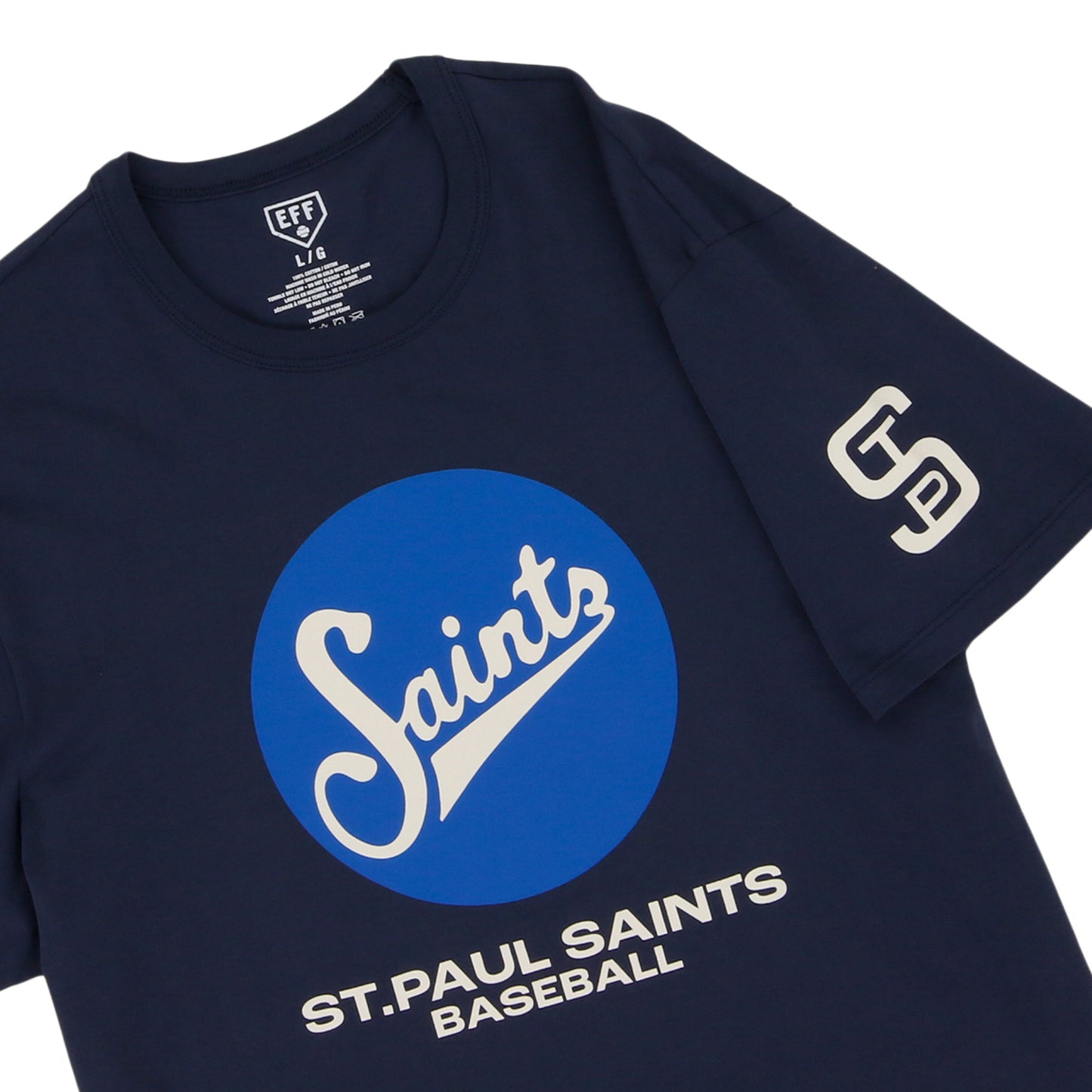 St. Paul Saints EFF MiLB Letterhead T-Shirt