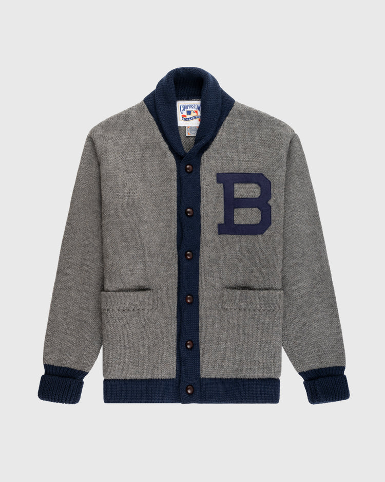 Brooklyn Robins (Dodgers) 1916 Wool Shawl Collar Sweater