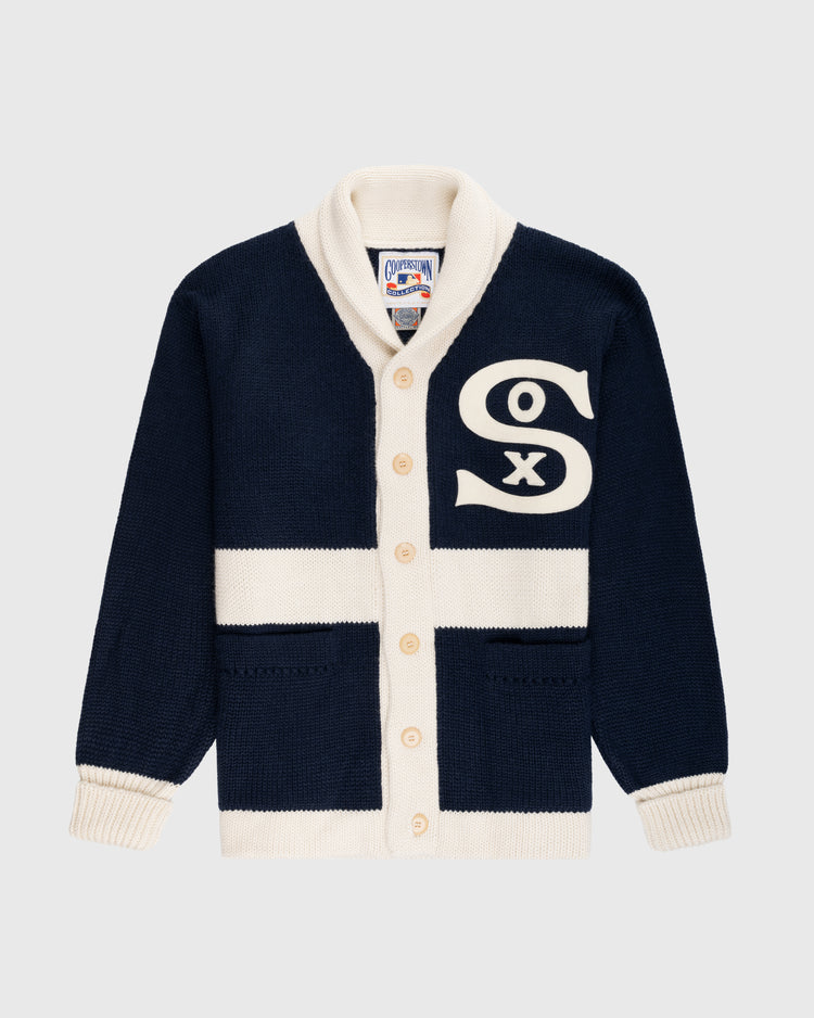 Chicago White Sox 1926 Wool Shawl Collar Sweater