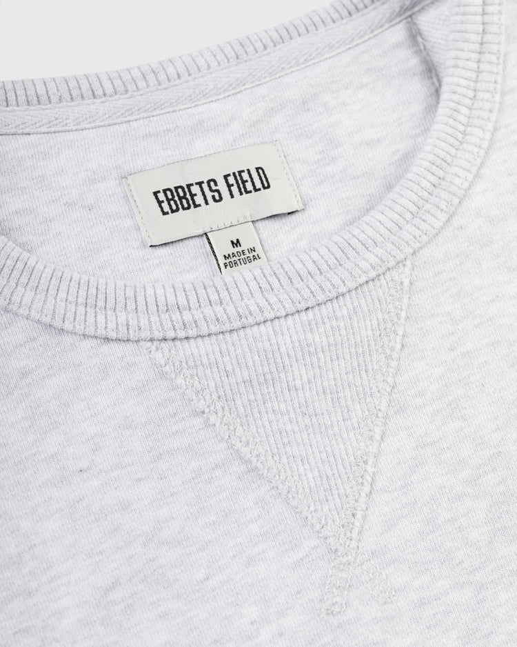 Ebbets Chest Logo Heavyweight Cotton Terry Crewneck