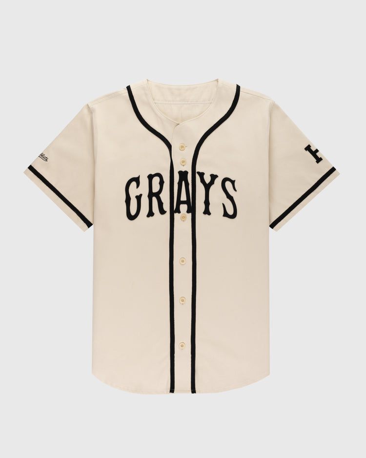 Homestead Grays Cotton Twill Baseball Jersey