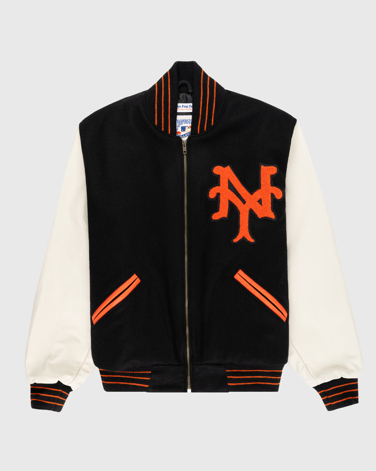 New York Giants 1951 Authentic Wool & Leather Varsity Jacket