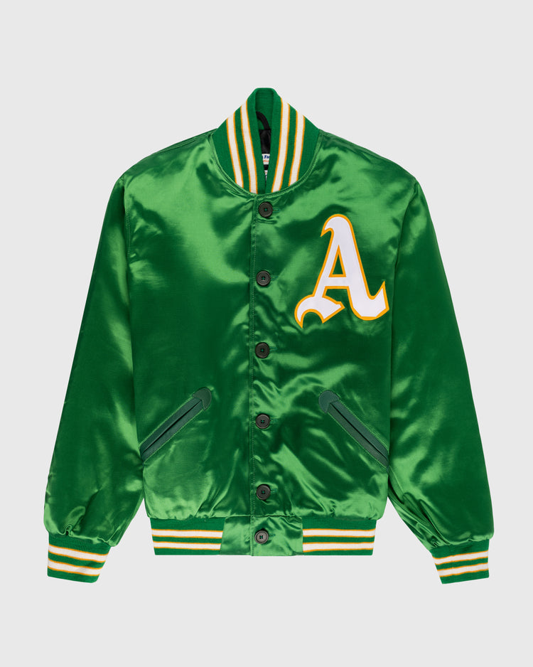 Oakland Athletics 1968 Authentic All Satin Varsity Jacket