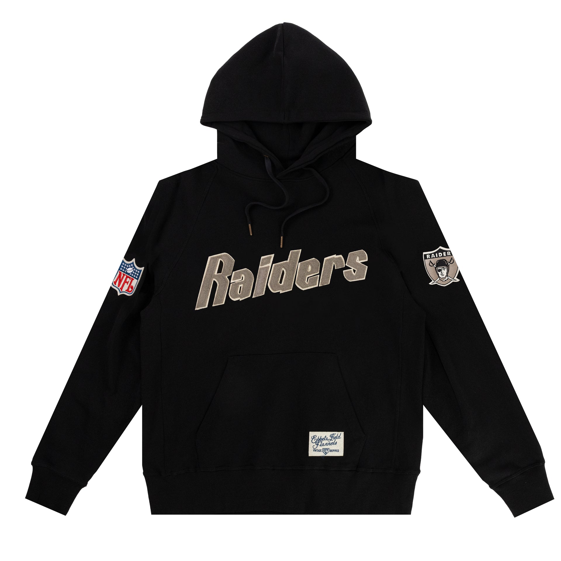 Oakland Raiders French Terry Hooded Sweatshirt – Ebbets Field Flannels